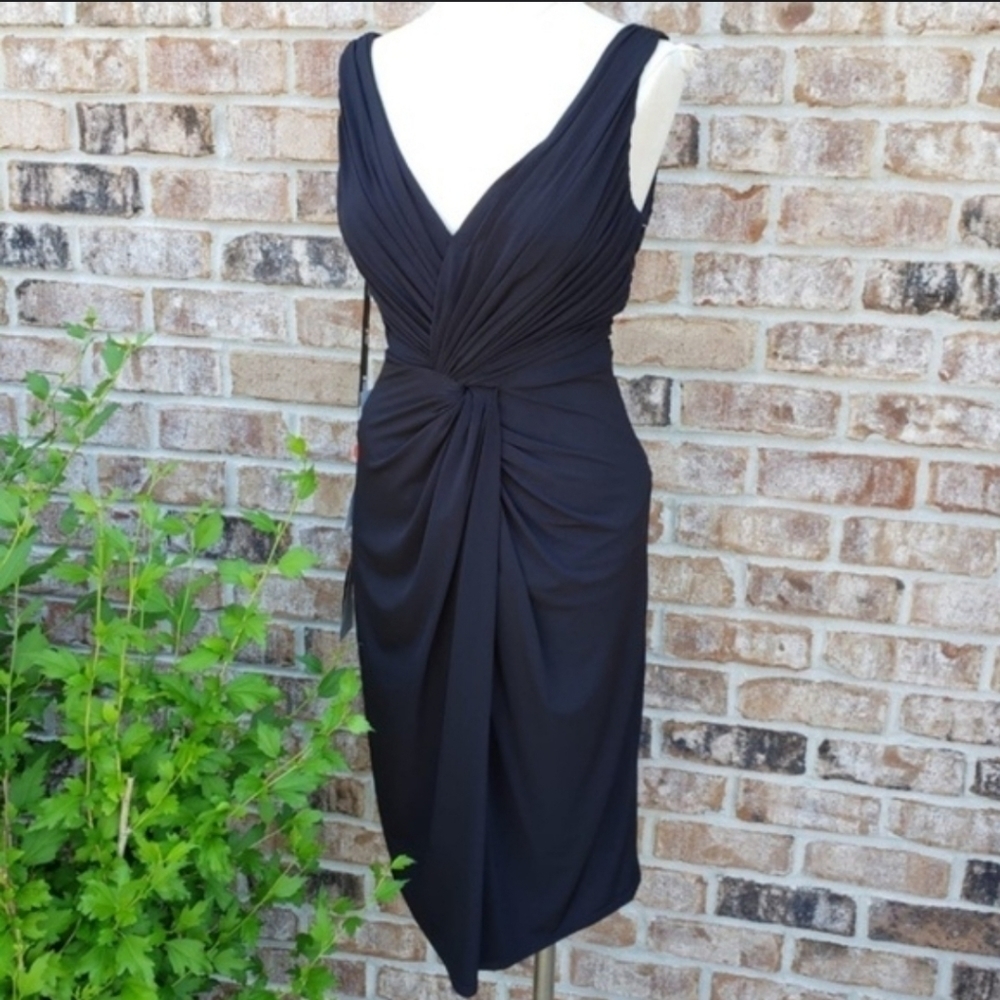 TADASHI COLLECTION Knot Dress XS